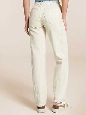 We The Free Aster Straight Jean in Cream size 27